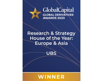 Logo of global derivatives awards 2023 winner