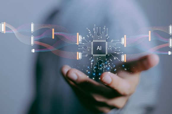 Moving lights on a road